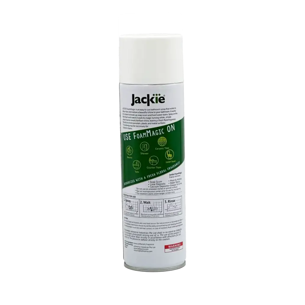 Jackie Foam Magic Bathroom Cleaner Spray 500ml
